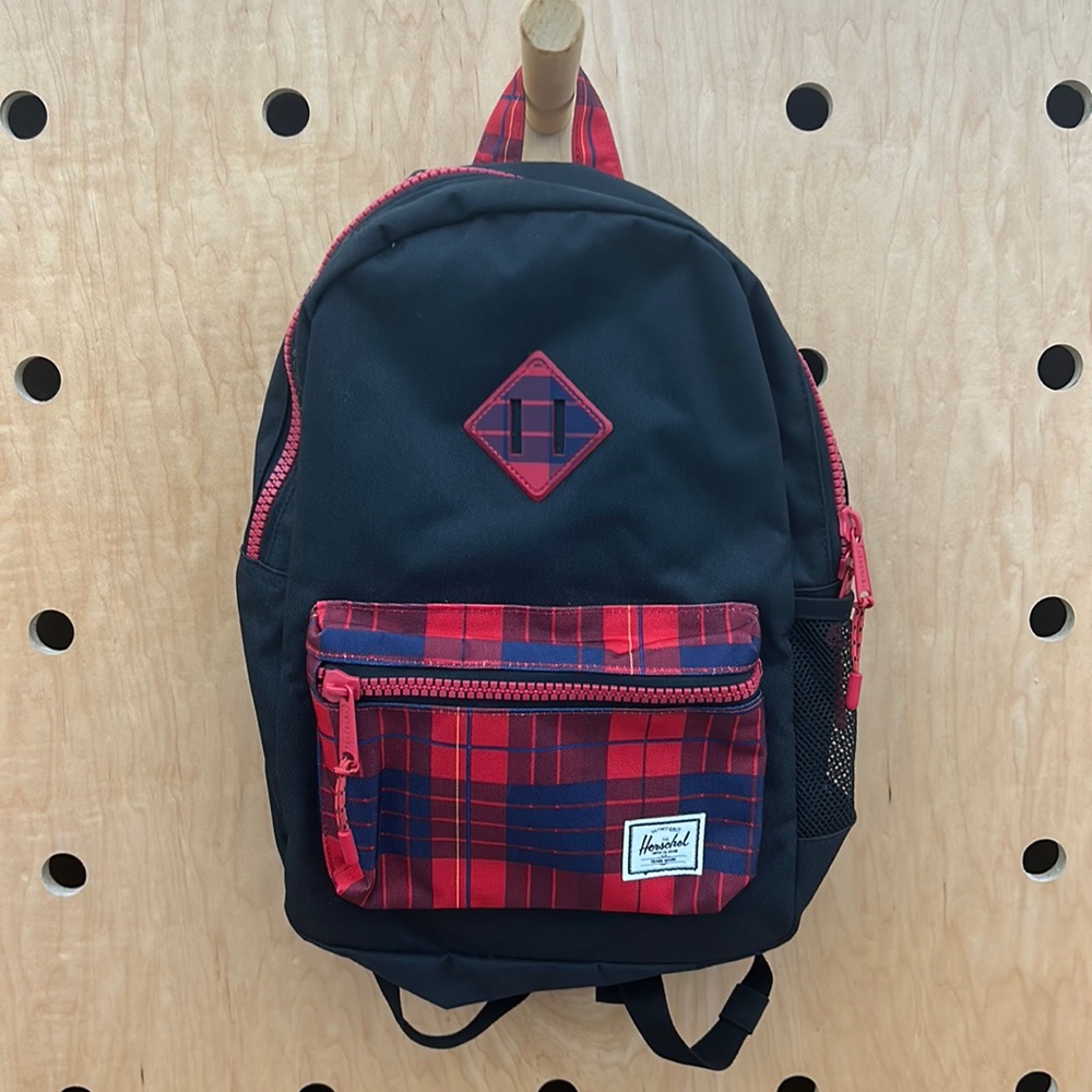 Herschel Heritage Kids - red plaid